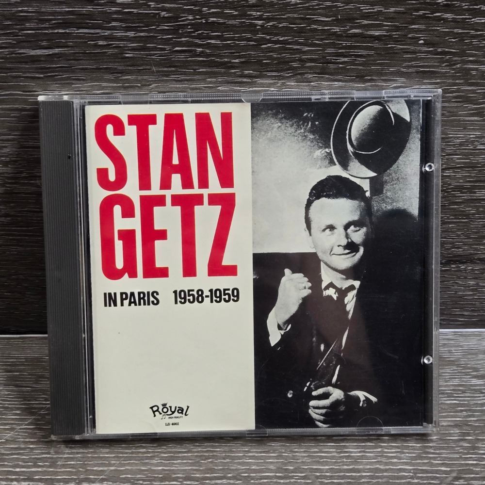 Royal CD-4002 Stan Getz In Paris 1958-1959 CD Jazz Music Tested